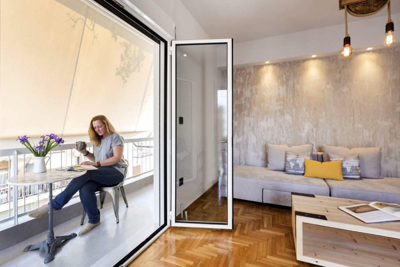 Atmospheric Apartment Near Acropolis By Cloudkeys Athen Eksteriør bilde